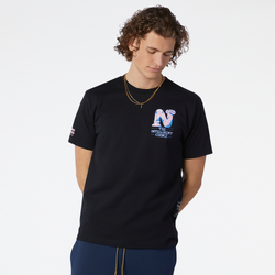 Mens - New Balance Delorenzo Artist T-Shirt - Black/Black