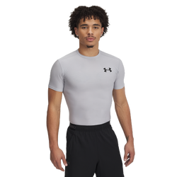 Men's - Under Armour Heatgear OG Compression Short Sleeve - Mod Gray/Black