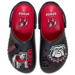 Men's - Crocs Collegiate Clogs - Black/Red