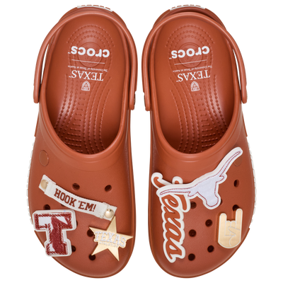 Crocs Collegiate Clogs 'Orange/White'