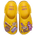 Crocs Collegiate Clogs - Men's Yellow/Purple