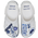 Crocs Collegiate Clogs - Men's White/Navy