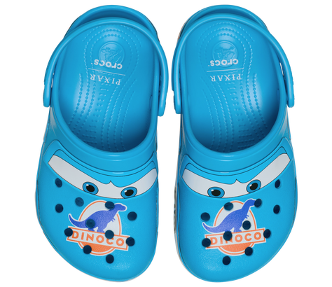 Crocs Grade School Lightning McQueen Dinoco Clogs