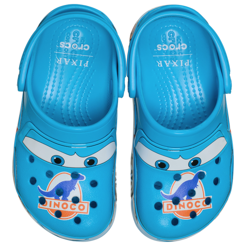 BOYS - Crocs Lightning McQueen Dinoco Clogs - Blue/Multi