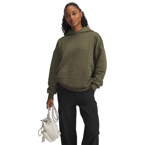  - Under Armour Unstoppable Fleece Txtr Hoodie - Marine Od Green