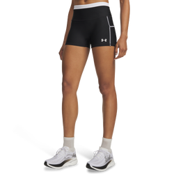 Women's - Under Armour HeatGear Novelty Shorty - Black/White