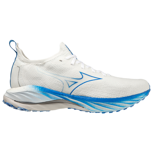 

Mizuno Mens Mizuno Wave Neo Wind - Mens Running Shoes White/Undyed White/Peace Blue Size 09.0