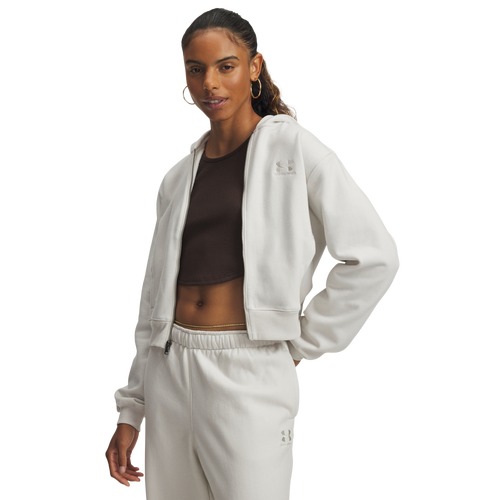  - Under Armour Icon Vida Fleece Full-Zip - Summit White