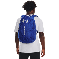 Adult - Under Armour Hustle Backpack 5.0 - Mod Grey/Royal/Silver