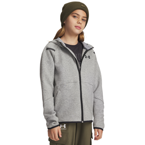  - Under Armour Unstoppable Fleece F/Z - Mod Gray/Black
