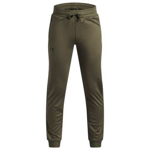 BOYS - Under Armour Icon Knit Pant - Marine Od Green/Black
