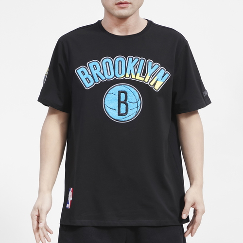 

Pro Standard Mens Pro Standard Nets Aqua T-Shirt - Mens Black/Black Size M