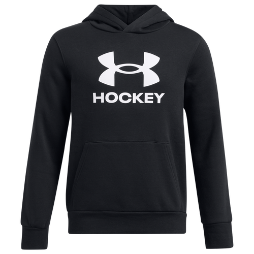  - Under Armour Icon Hockey Hoodie - Black/White