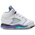 Jordan OG Retro 5 - Garçons, bambin Blanc/Mauve