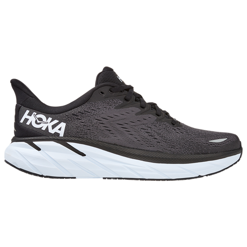 

HOKA Mens HOKA Clifton 8 - Mens Running Shoes Black/White Size 9.5
