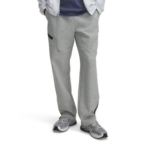 MENS - Under Armour Unstoppable Fleece Pants - Mod Gray/Black