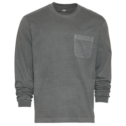 

LCKR Mens LCKR LongSleeve Pocket T-Shirt - Mens Grey/Grey Size L