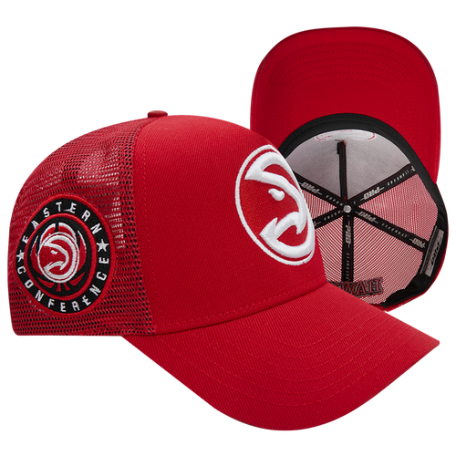 

Pro Standard Pro Standard Hawks Varsity Red Trucker - Adult Red/White/Black Size One Size