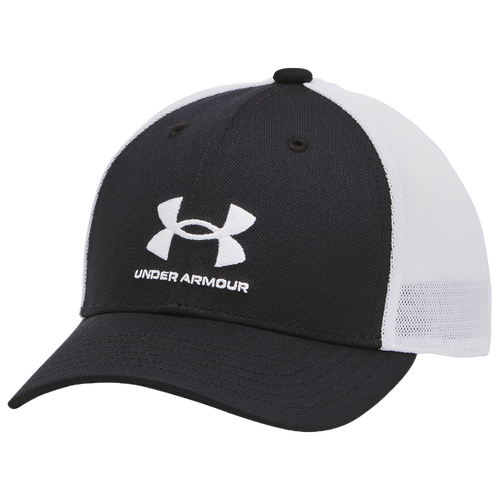 

Boys Under Armour Under Armour Blitzing Trucker Hat - Boys' Grade School Black/White/White Size One Size