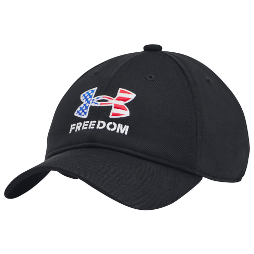 

Under Armour Boys Under Armour Freedom Blitzing Adj Hat - Boys' Grade School Black/White Size One Size