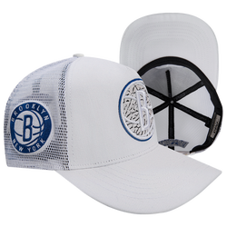 Adult - Pro Standard Nets Cement Trucker - White/Blue/Gray