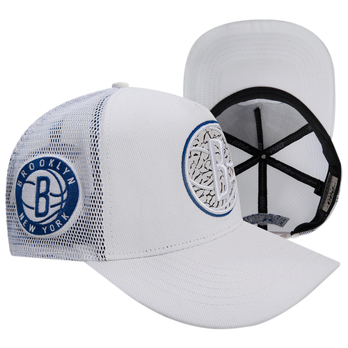 

Pro Standard Pro Standard Nets Cement Trucker - Adult White/Blue/Gray Size One Size