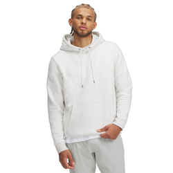 Men's - Under Armour Essential Fleece Hoodie - White/White