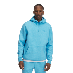 Men's - Under Armour Icon Fleece Hoodie - Ether Blue/Ether Blue
