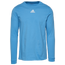 adidas Team Amplifier Long Sleeve T-Shirt - Men's Light Blue