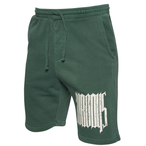 

Famous Nobodys Mens Famous Nobodys Short - Mens Green/White Size XXL