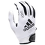 adidas adiZero 11.0 Comics Receiver Gloves - Men's White/Black