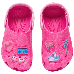 Girls' Preschool - Crocs Barbie Classic Clogs - Pink/Pink