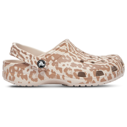 Women's - Crocs Classic Clogs - Brown/Tan