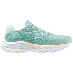 Women's - Mizuno Wave Rider 27  - Eggshell Blue/White