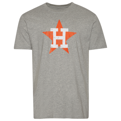 

New Era Mens New Era Astros CO T-Shirt - Mens Gray/Multi Size L