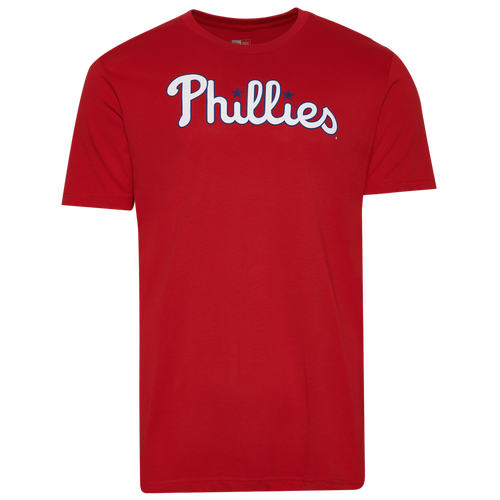 

New Era Mens New Era Phillies T-Shirt - Mens Multi/Red Size M