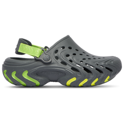 Boys' Grade School - Crocs Echo II Clogs - Green Burst/Black