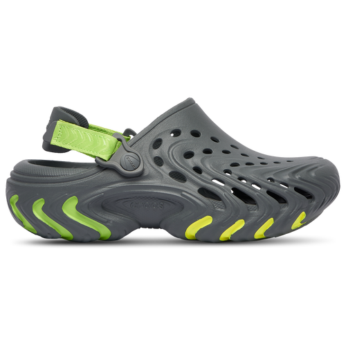 BOYS - Crocs Echo II Clogs - Green Burst/Black