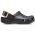 Crocs Classic Metallic Buckle Clogs - Girls' Grade School Black/Gold