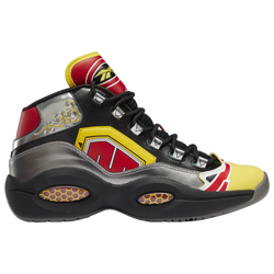 Men's - Reebok Power Rangers Question Mid  - Black/Multi
