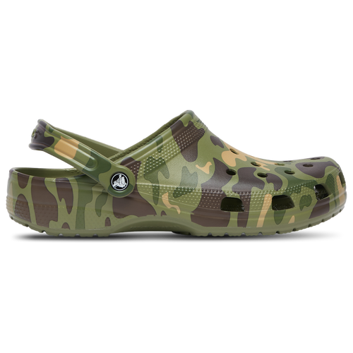  - Crocs Classic Clogs Duck Camo - Cargo Green/Black White