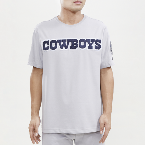 

Pro Standard Mens Dallas Cowboys Pro Standard Cowboys T-Shirt - Mens Gray/Blue Size S