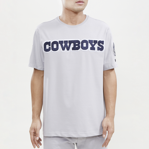 

Pro Standard Mens Dallas Cowboys Pro Standard Cowboys T-Shirt - Mens Gray/Blue Size M