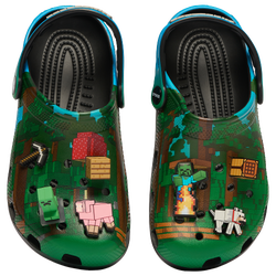Boys' Grade School - Crocs Classic Clogs  - Multi/Green