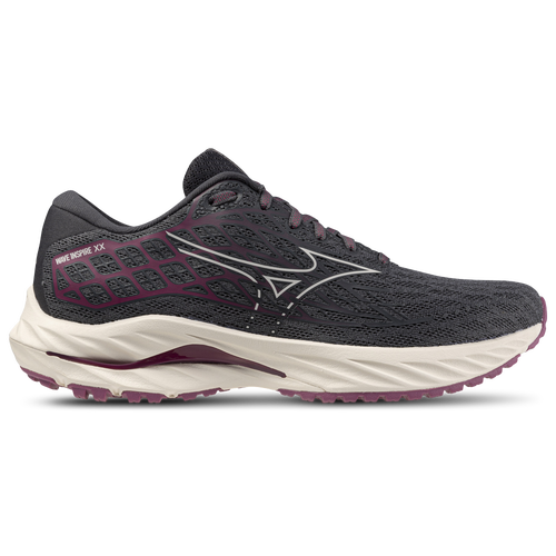 

Mizuno Womens Mizuno Wave Inspire 20 - Womens Running Shoes Ebony/White Sand Size 8.0