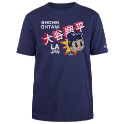 Men's - New Era LA Dodgers Shohei Ohtani T-Shirt - White/Dark Royal