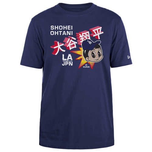 MENS - New Era LA Dodgers Shohei Ohtani T-Shirt - White/Dark Royal