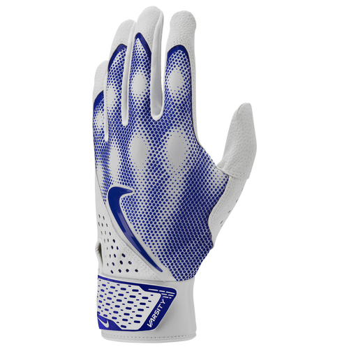 

Nike Mens Nike Alpha Varsity Batting Gloves - Mens White/Game Royal Size XXL