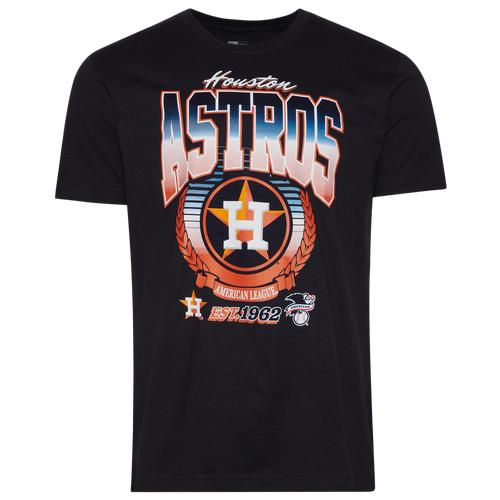 

New Era Mens New Era Astros T-Shirt - Mens Navy/Multi Size S