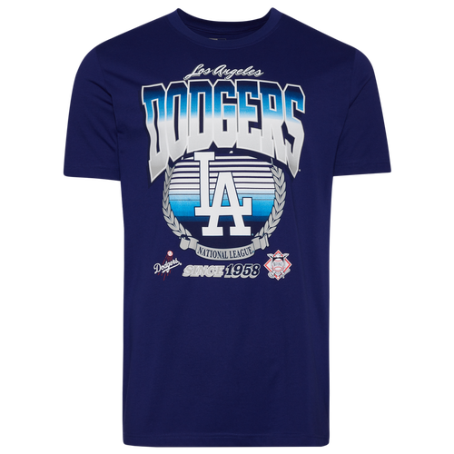 

New Era Mens New Era Dodgers T-Shirt - Mens Blue/Multi Size S